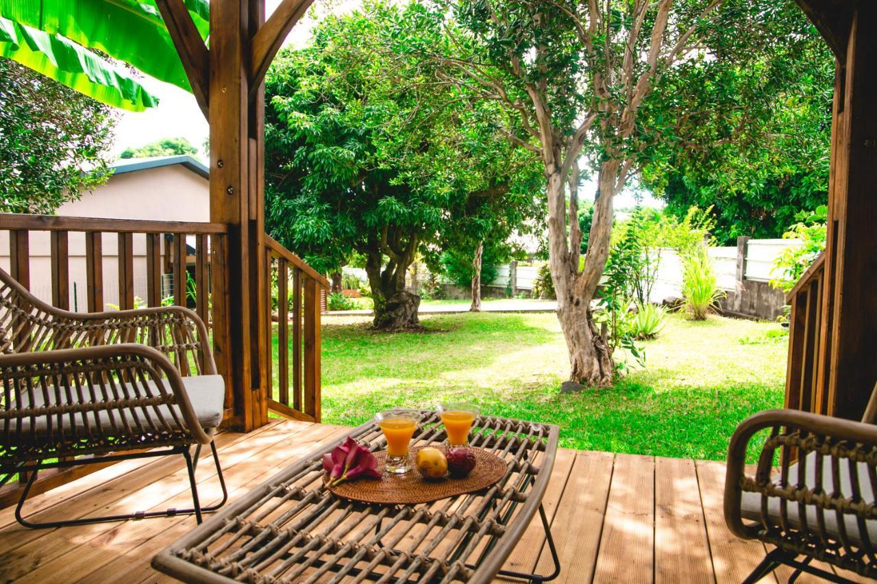 Villa Le Colonial Zen - T4 A 5 Mn Aeroport Sainte-Marie Buitenkant foto