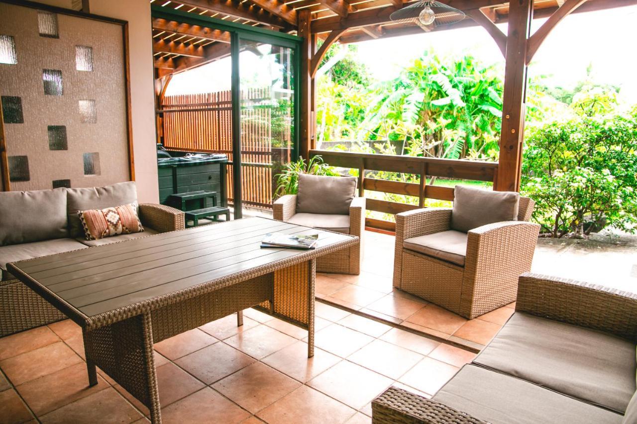 Villa Le Colonial Zen - T4 A 5 Mn Aeroport Sainte-Marie Buitenkant foto