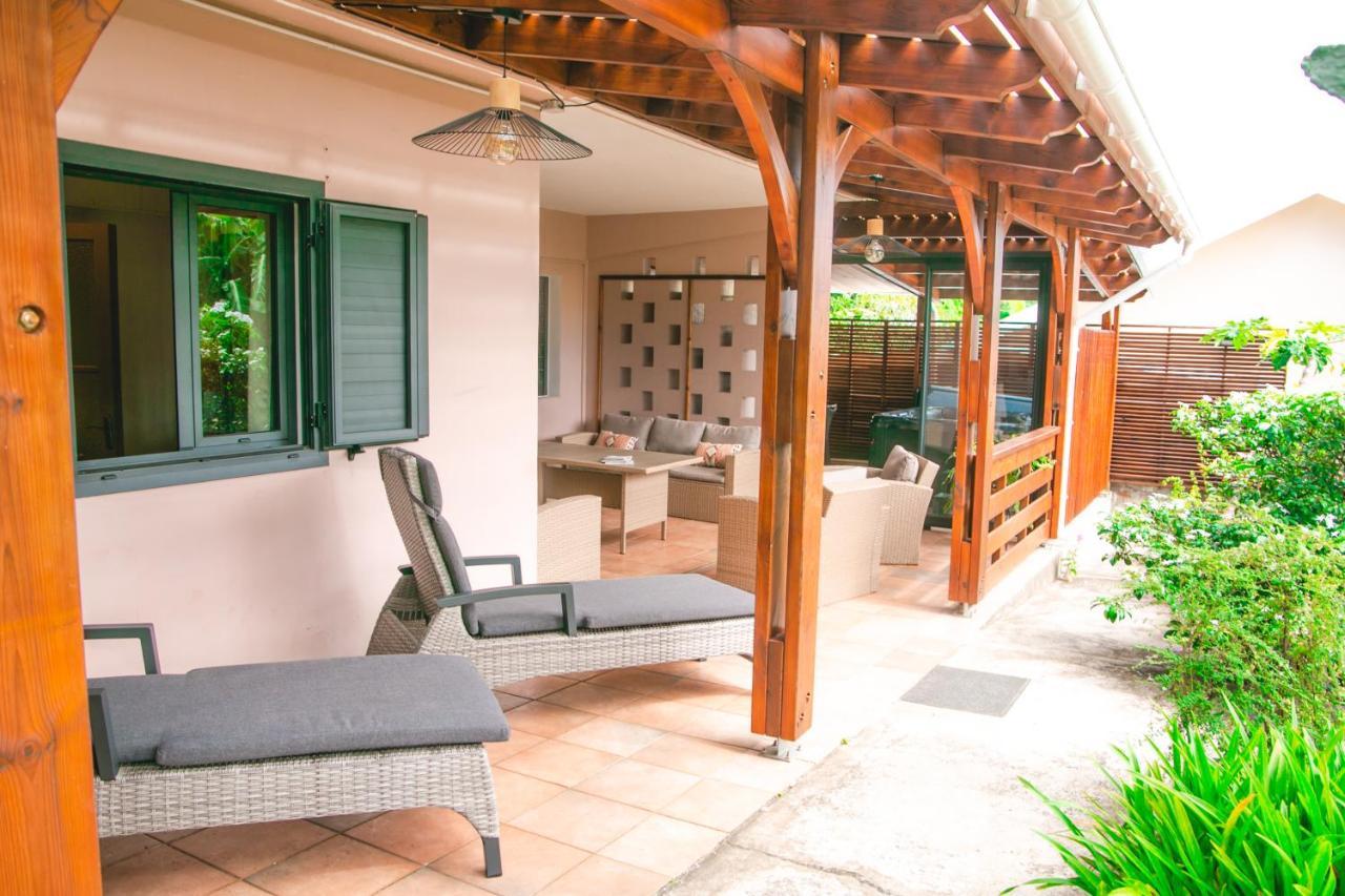 Villa Le Colonial Zen - T4 A 5 Mn Aeroport Sainte-Marie Buitenkant foto